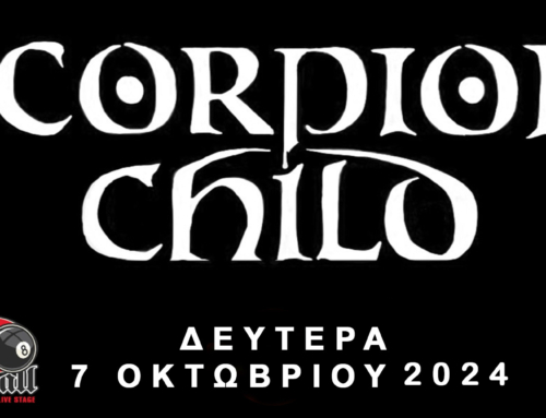 CANCELLED: Scorpion Child Δευτέρα 7 Οκτωβρίου Eightball, Θεσσαλονίκη